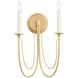 Plumette 2 Light 12.00 inch Wall Sconce