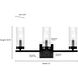 Iversen 3 Light 21 inch Polished Chrome Vanity Light Wall Light