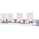 Madison 4 Light 32 inch Chrome Vanity Light Wall Light