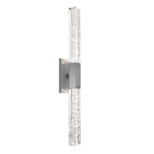 Axis LED 5.5 inch Classic Silver Indoor Sconce Wall Light in 3000K LED, Double