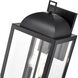Beaufort 2 Light 22.25 inch Powder Coated Black Outdoor Wall Sconce