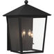 Noble Hill 4 Light 22 inch Sand Coal Outdoor Wall Mount, The Great Outdoors