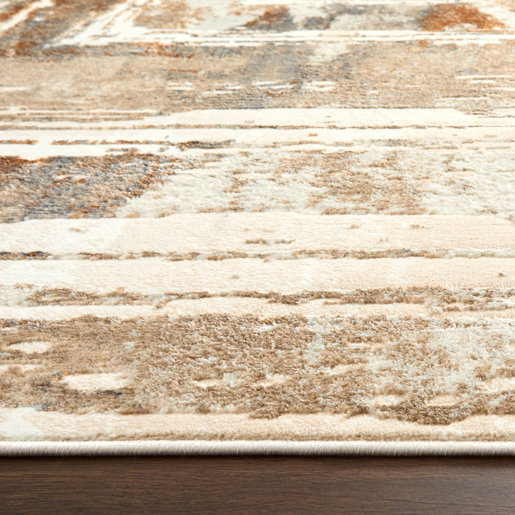 Melet 130 X 94 inch Mineral Tones Rug in 8 x 11