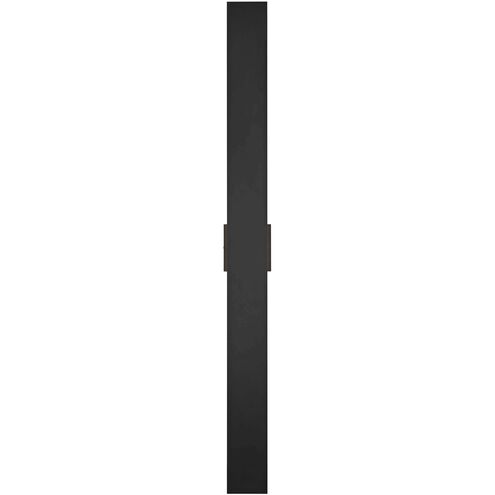 Waylen 2 Light 48 inch Black Outdoor Wall Sconce
