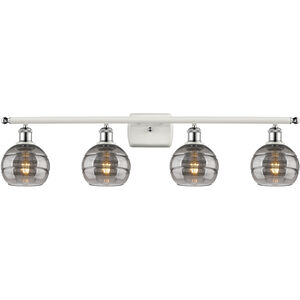 Ballston Rochester 4 Light 35.88 inch Bathroom Vanity Light