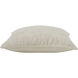 Amal 20 inch Beige and White Indoor Pillow
