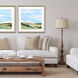 Waterside Collection Blue Framed Art