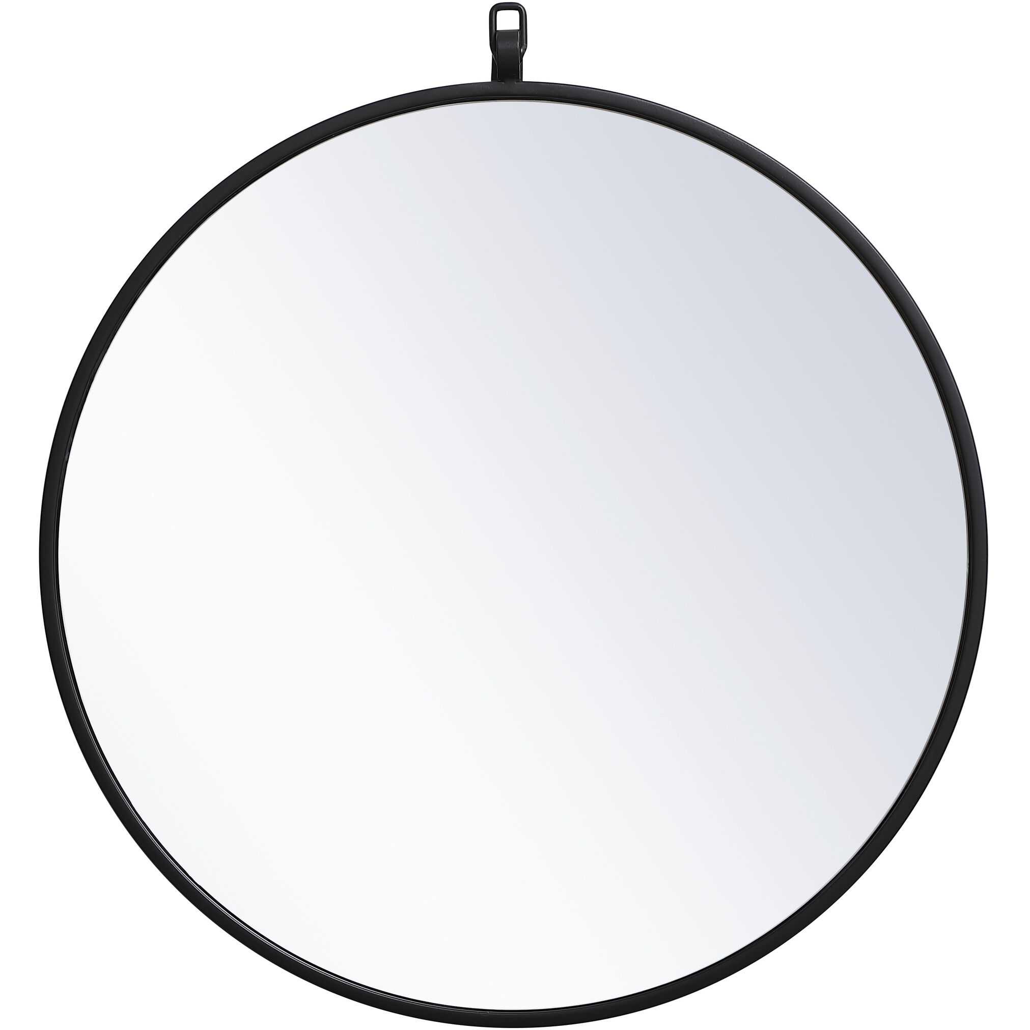 Eternity 21 X 21 inch Black Wall Mirror