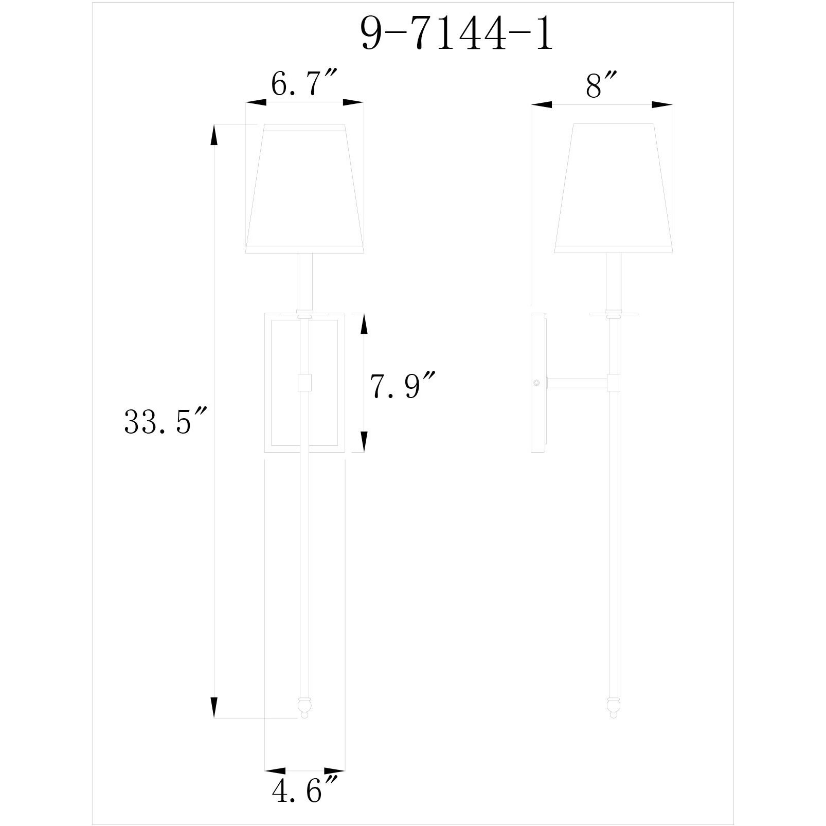 Monroe 1 Light 6.75 inch Satin Nickel Wall Sconce Wall Light, Essentials