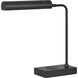 Delray 18 inch 12.00 watt Matte Black Table Lamp Portable Light