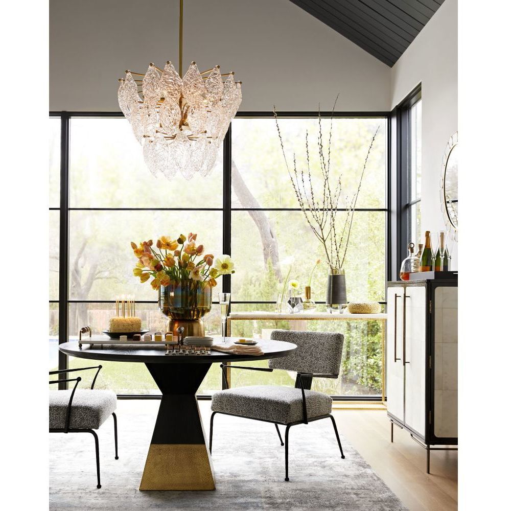 Edison 35 inch Ebony Cocktail Cabinet