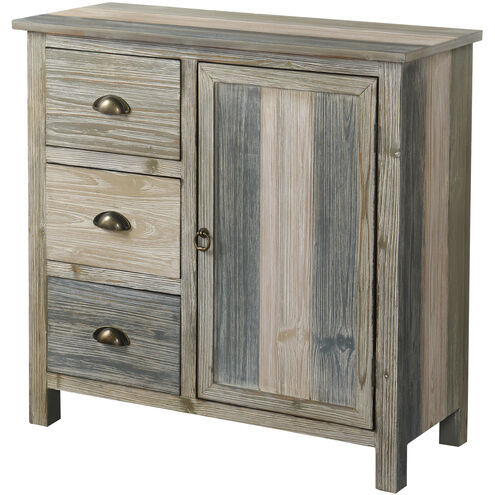 Signature Blue and Grey Cabinet