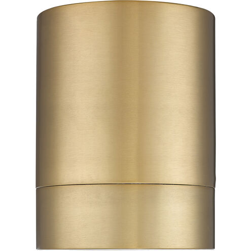 Algar LED 6 inch Modern Gold Flush Mount Ceiling Light