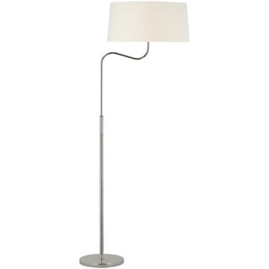 Thomas O'Brien Canto 49.75 inch 15.00 watt Polished Nickel Adjustable Floor Lamp Portable Light, Large