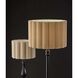 Claret 59.75 inch 150.00 watt Black Wood Floor Lamp Portable Light