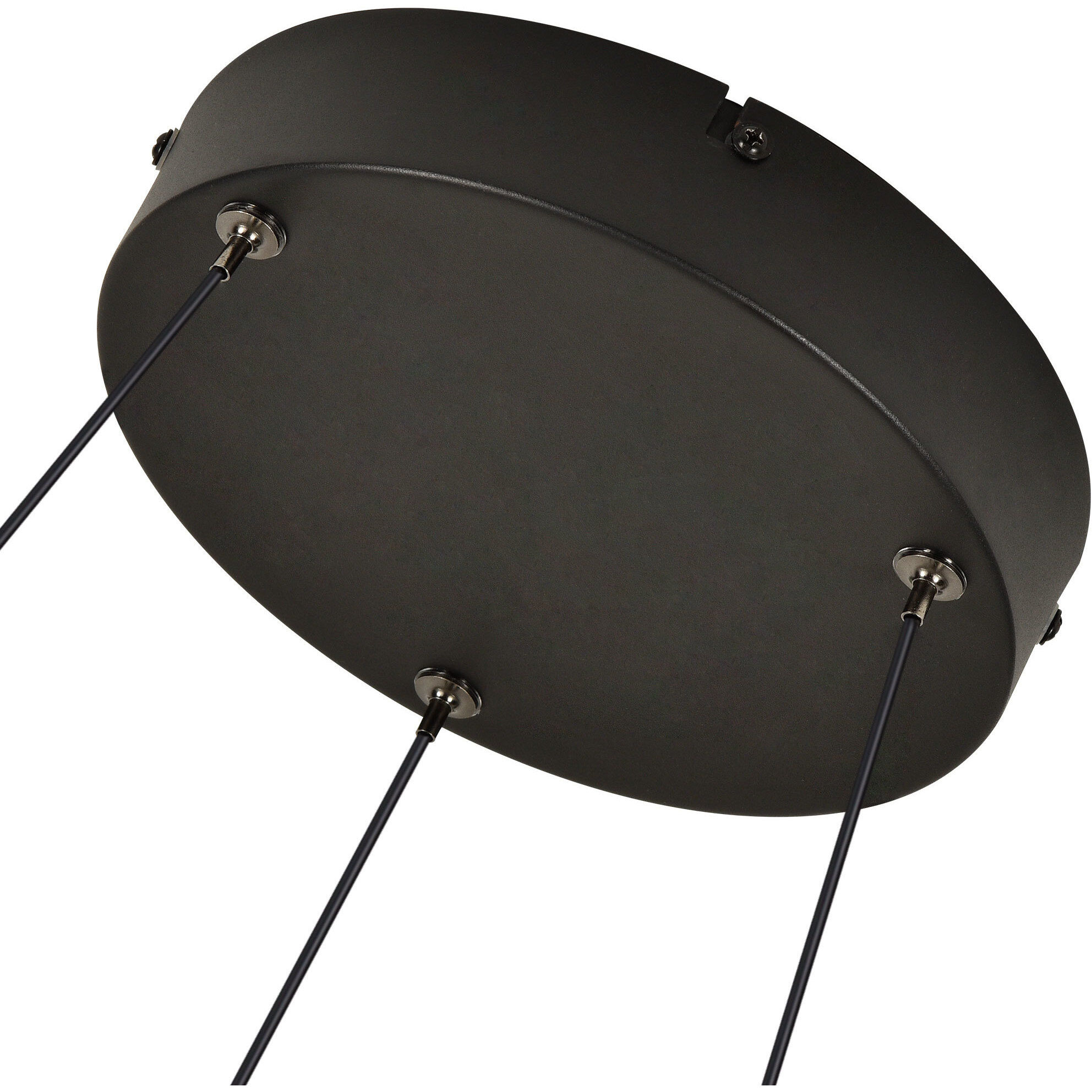 Ellegi Series 24 inch Black/Gold Chandelier Ceiling Light, Artisan Collection