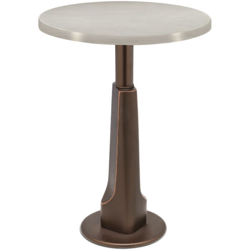 Ellie 18 inch Oxidized Bronze Acrylic Table