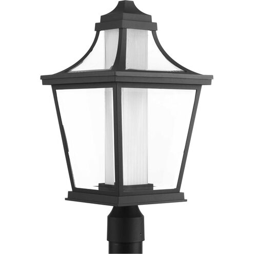 Reeve LED 21 inch Textured Black Outdoor Post Lantern, Progress LED