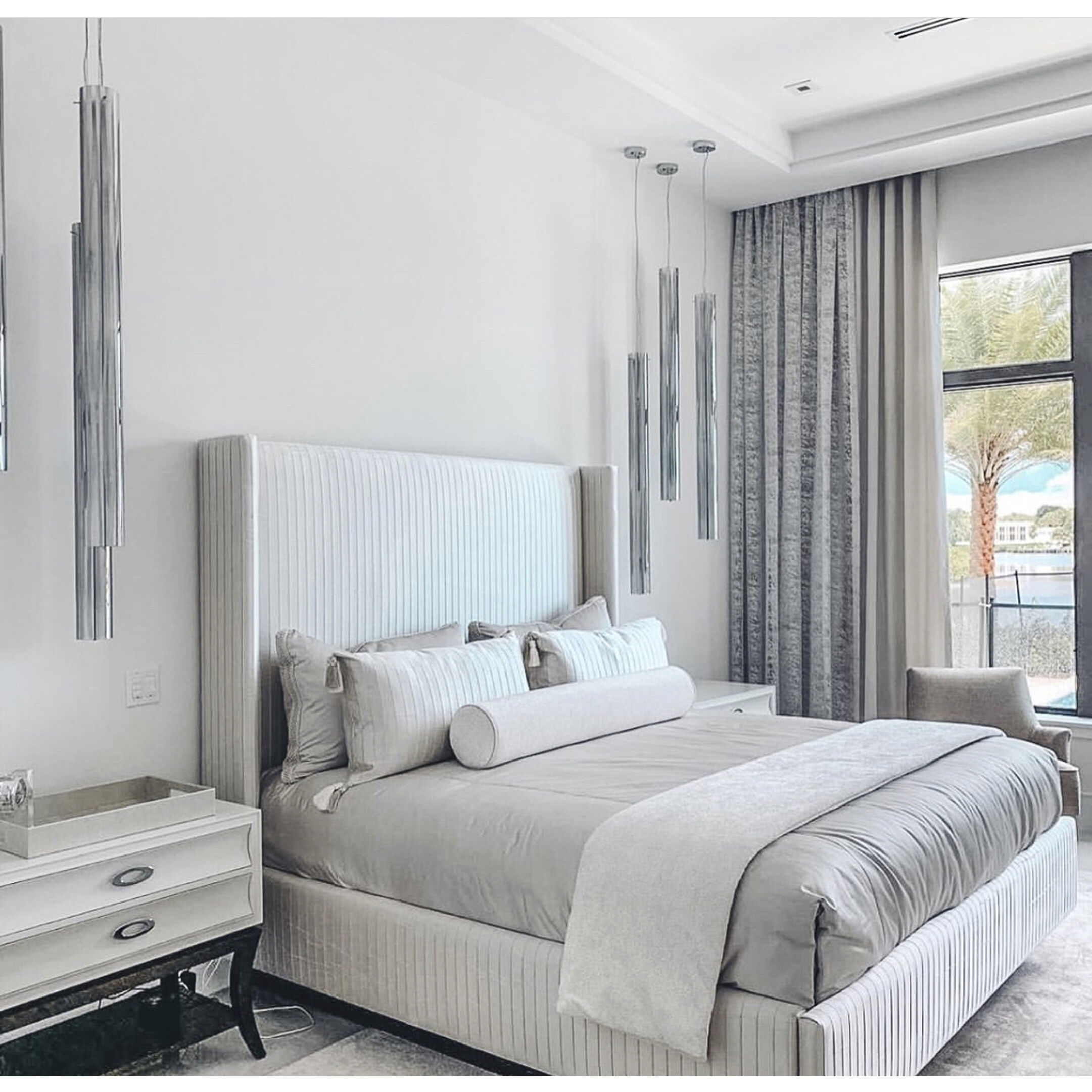 Chroman Empire 5 Light 4.75 inch Chrome Pendant Ceiling Light