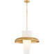Mallory 1 Light 16 inch Aged Brass Pendant Ceiling Light