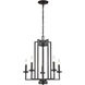 West End 5 Light 20 inch Oil Rubbed Bronze Chandelier Ceiling Light