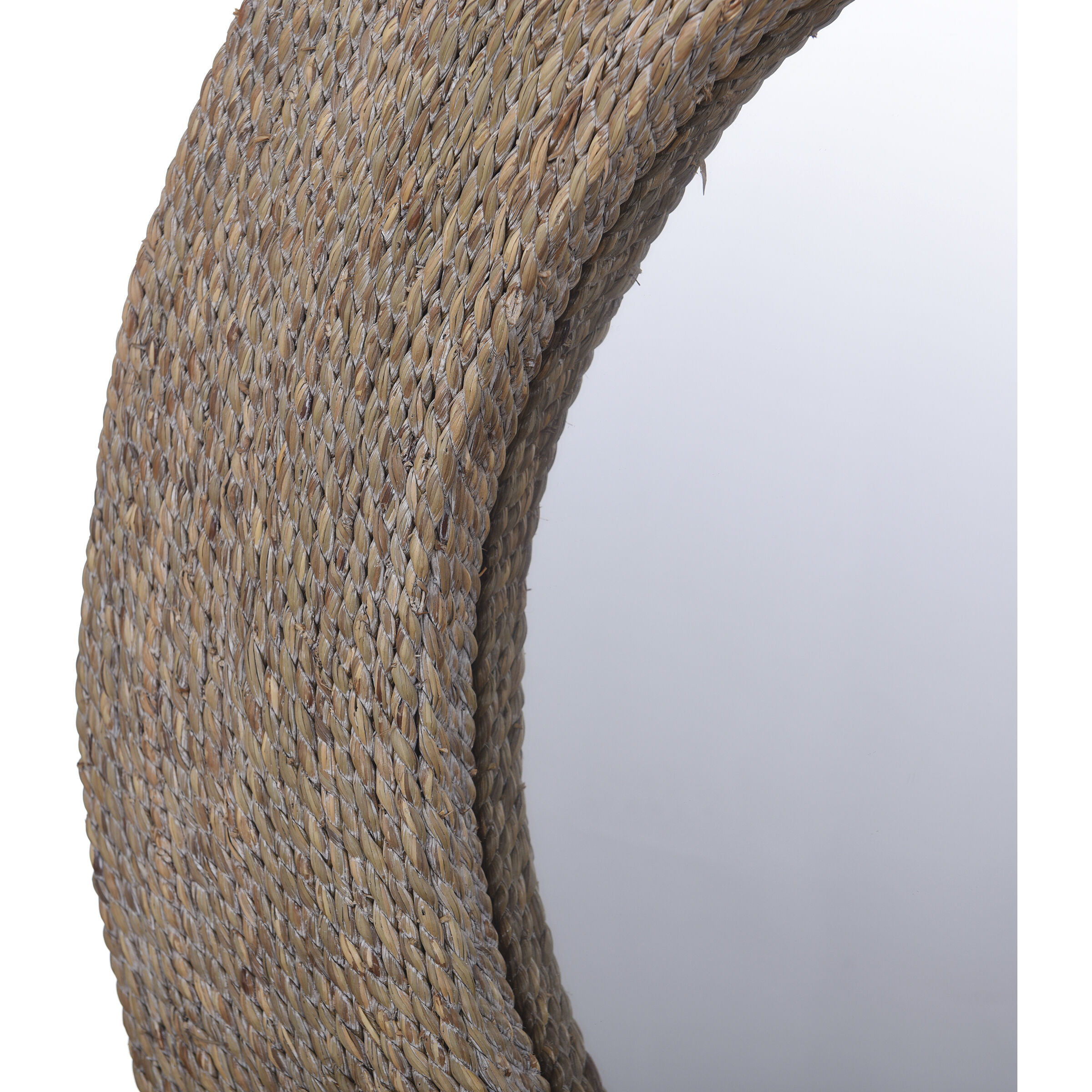 Harper 33 X 33 inch Whitewash/Natural Wall Mirror