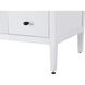Blakely 42 X 34 inch White Bathroom Vanity Cabinet