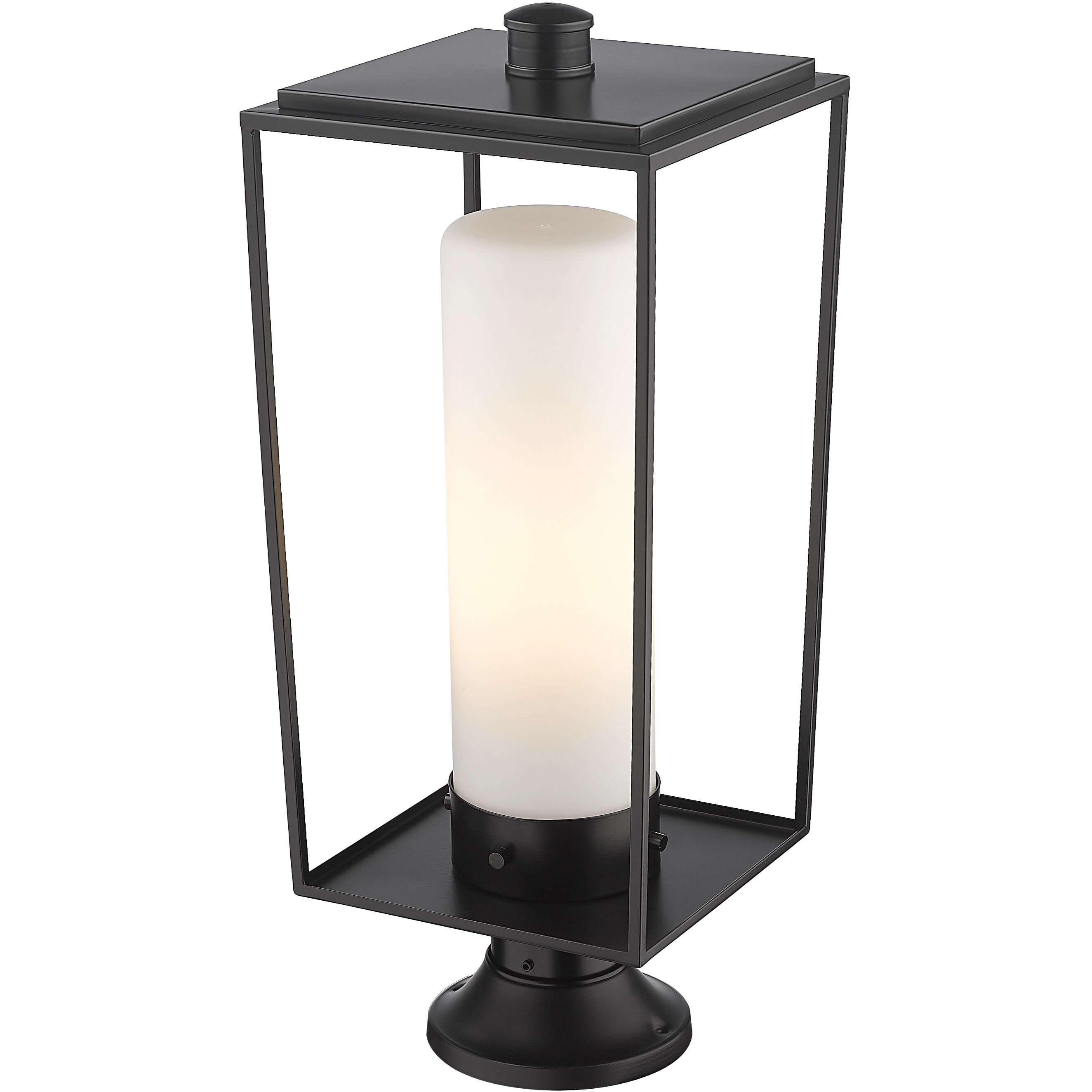 Sheridan 1 Light 24.5 inch Black Outdoor Pier Mounted Fixture