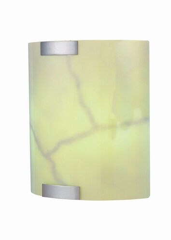 Nimbus 2 Light 12 inch Polished Steel Wall Sconce Wall Light