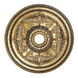 Versailles Hand Painted Vintage Gold Leaf Ceiling Medallion