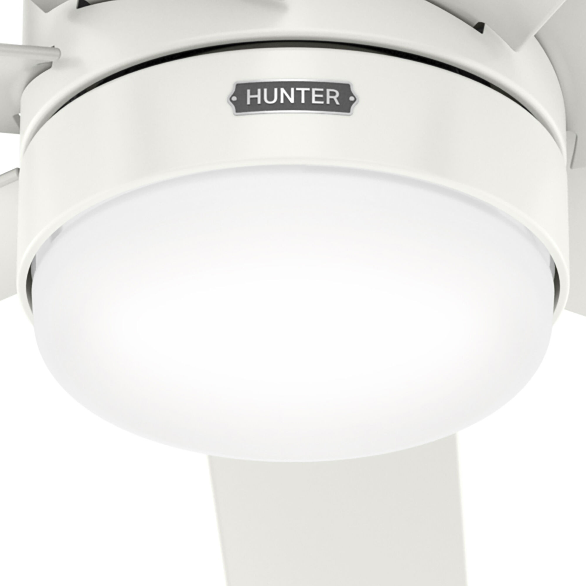 Brazos 52 inch Fresh White Outdoor Ceiling Fan