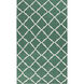 Frontier 156 X 108 inch Dark Green, Ivory Rug