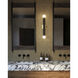 Calla 5.13 inch Brushed Gold Bath Vanity Light Wall Light in Matte Opal Glass