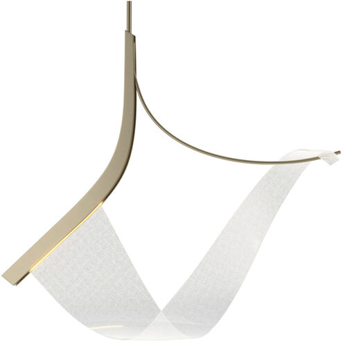 Sling LED 34.2 inch Modern Brass Pendant Ceiling Light