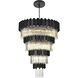 Willow 27 Light 40 inch Black Chandelier Ceiling Light