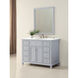 Otto 48 X 21 X 35 inch Grey Vanity Sink Set