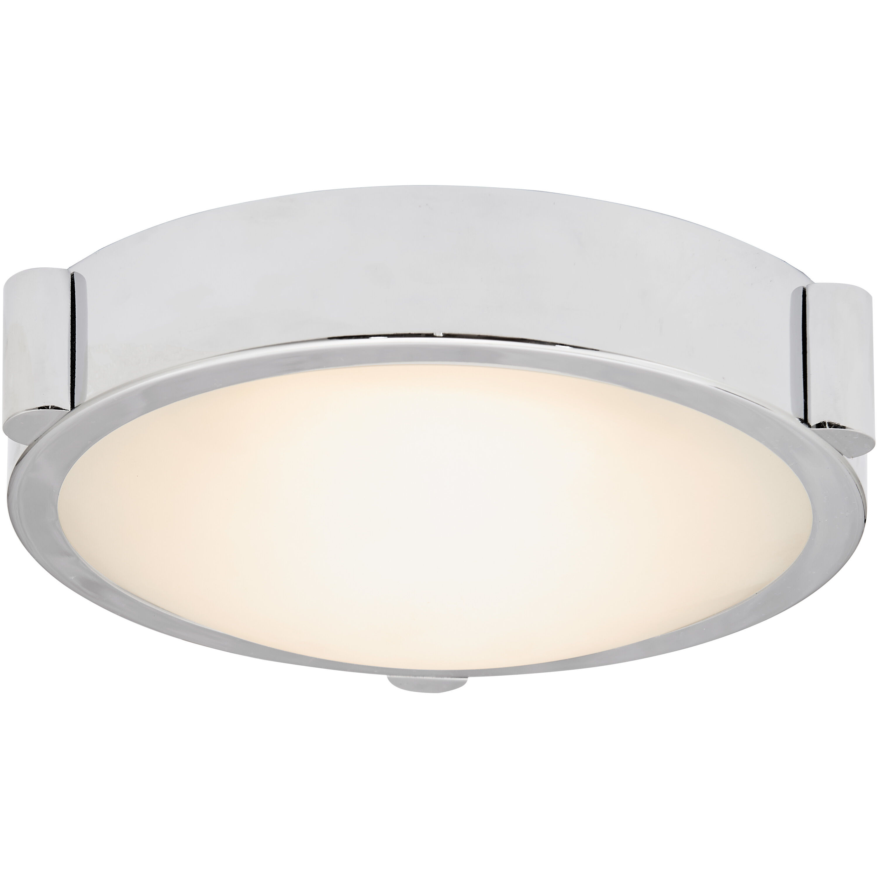 Halo LED 8 inch Chrome Flush Mount Ceiling Light