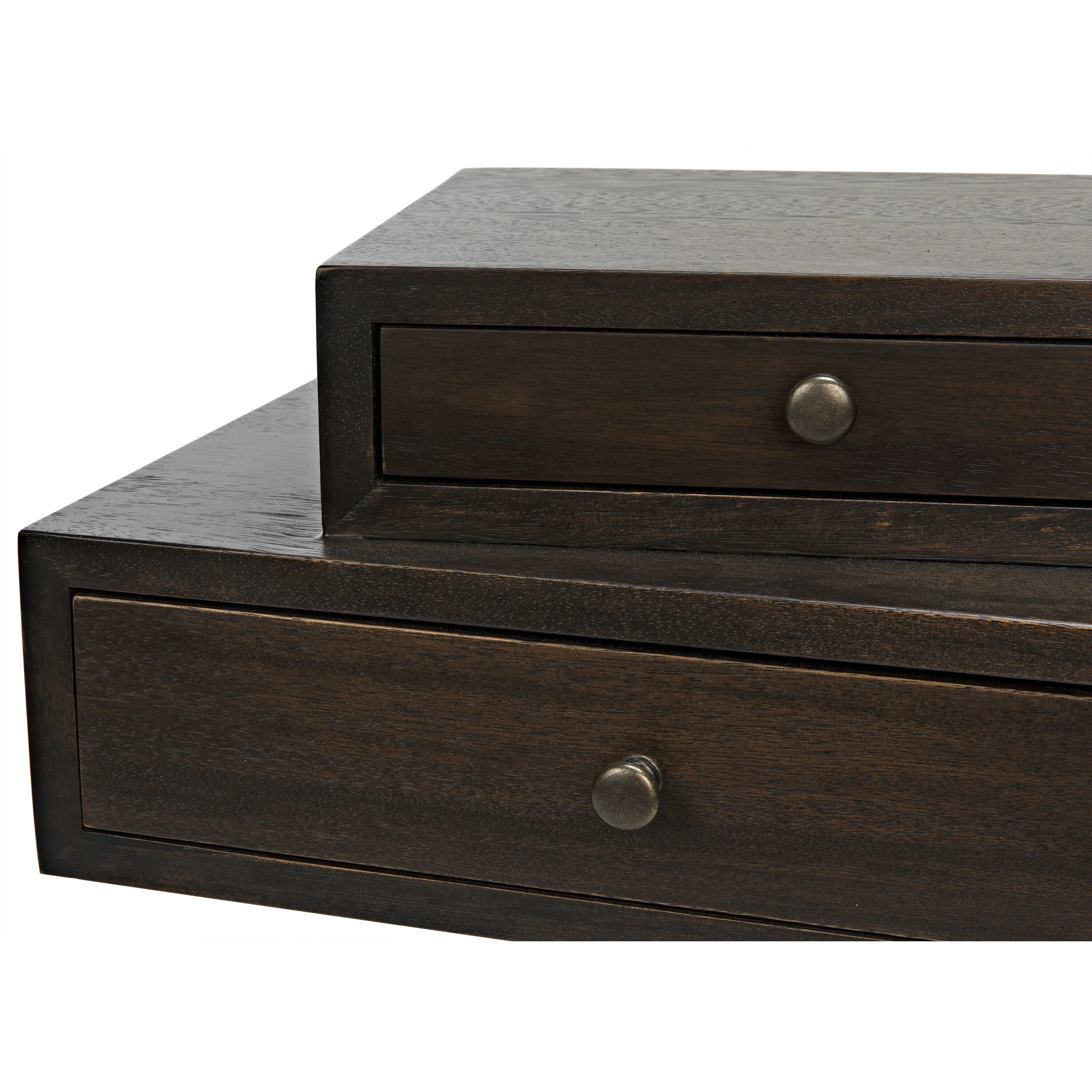 Enola 27 X 19 inch Ebony Walnut Side Table