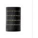 Ambiance Cactus Cylinder LED 5.75 inch Gloss Black Wall Sconce Wall Light, Small