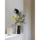 Koto 6.54 inch Matte Black Interior Reading Light Wall Light