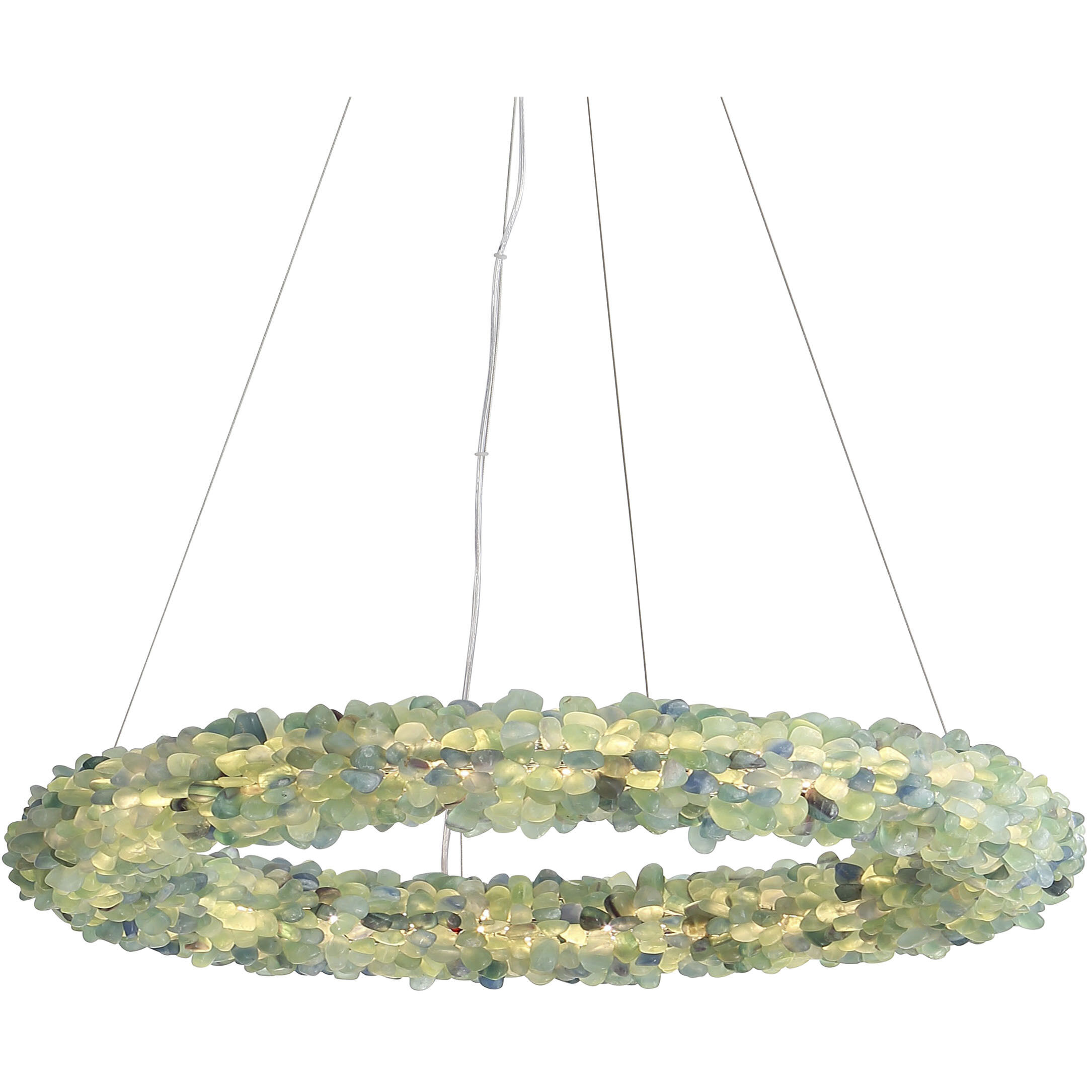 Ziva Corallo 1 Light 29.50 inch Chandelier