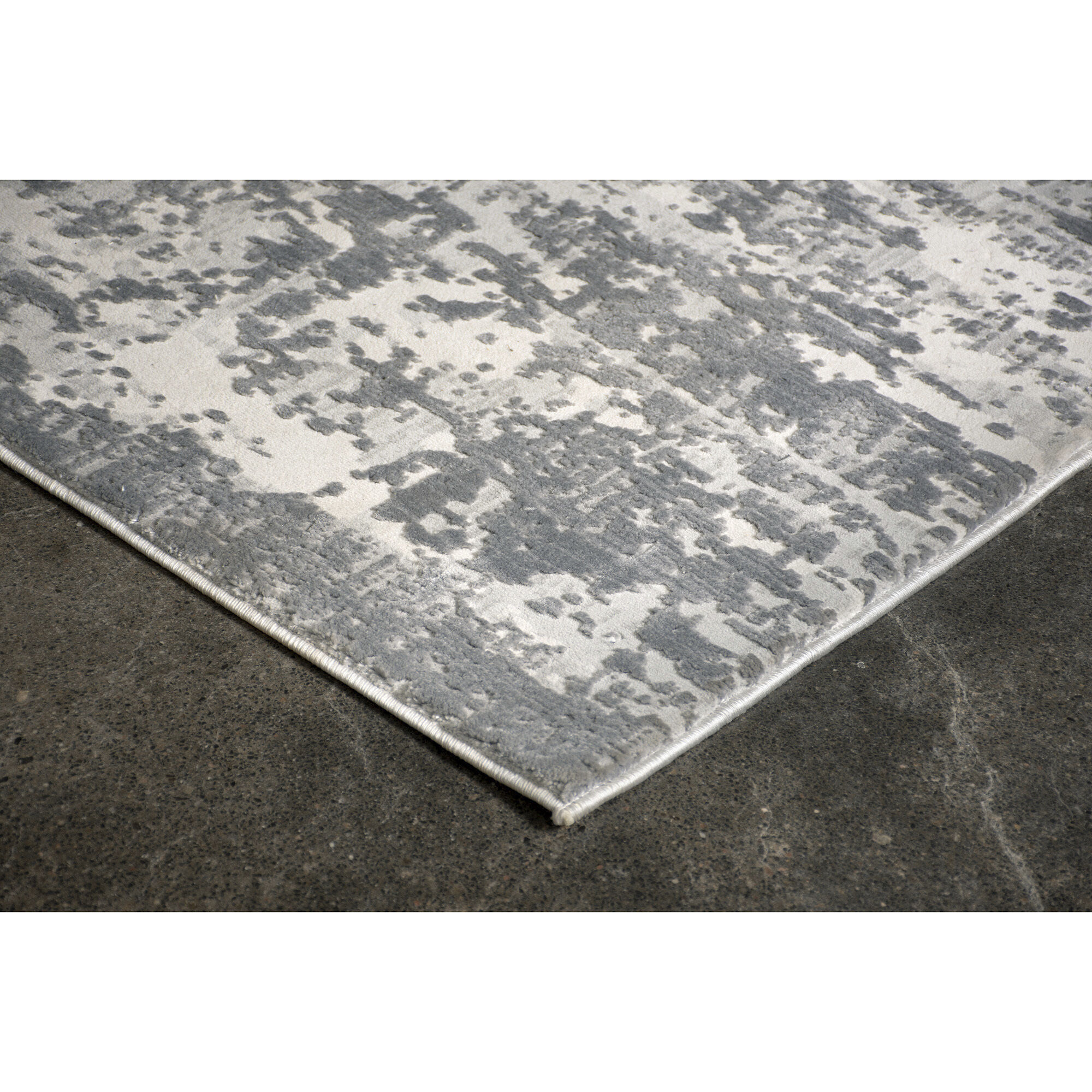 Ariella 86.6 X 86.6 inch Grey and Charcoal Indoor Rug, Small
