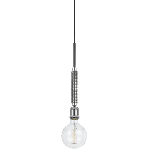 Transformer 1 Light 5 inch Brushed Steel Mini Pendant Ceiling Light