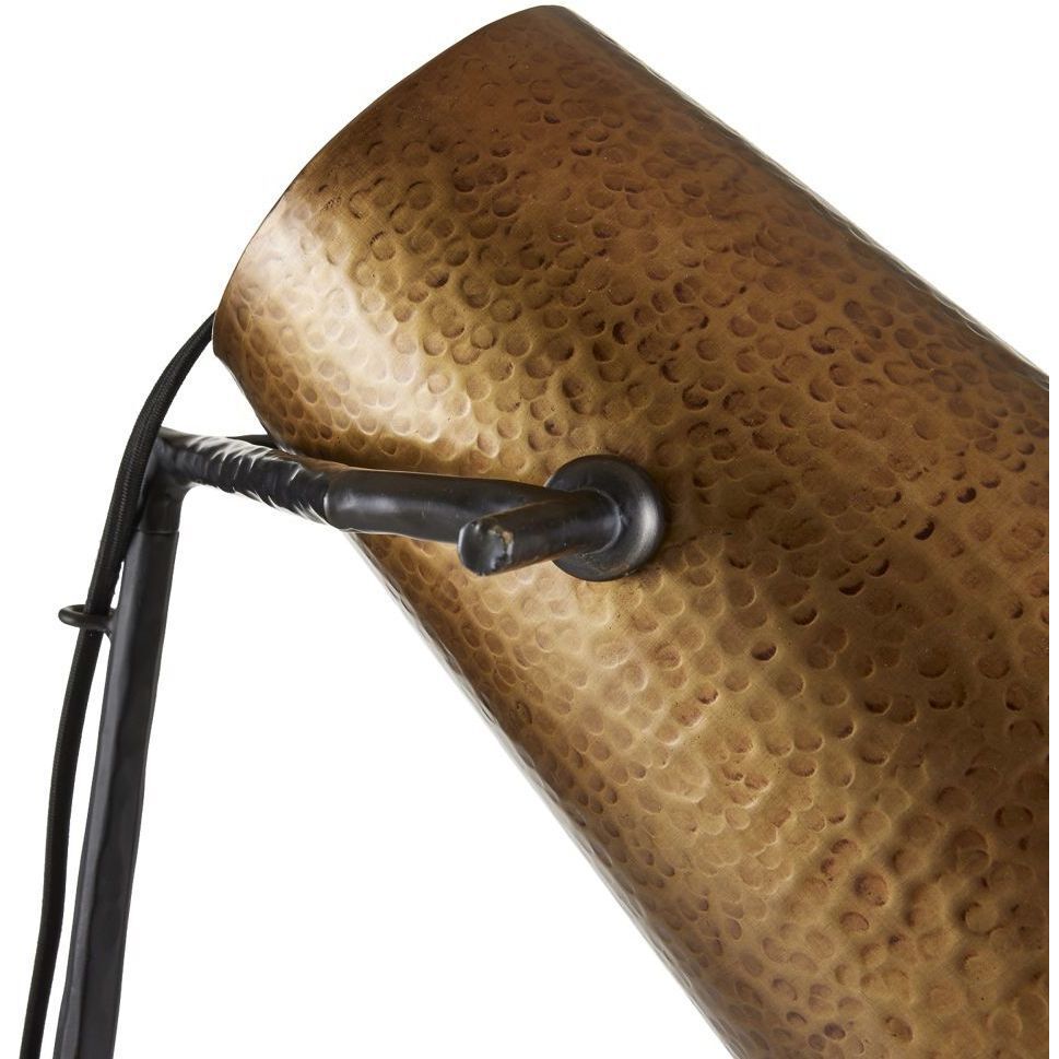 Draper 60.00 watt Blackened Floor Lamp Portable Light