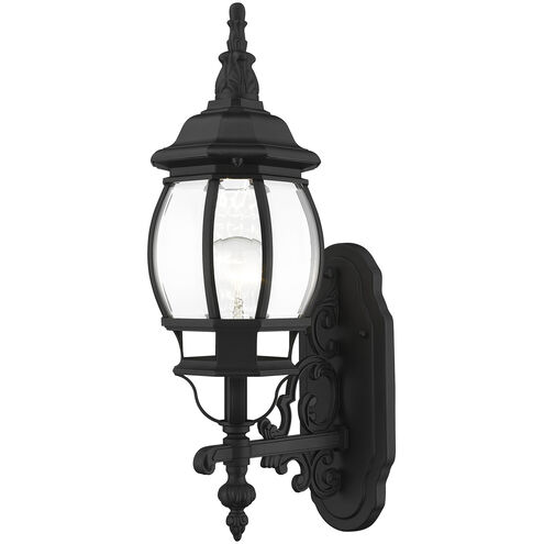Frontenac 1 Light 20 inch Textured Black Outdoor Wall Lantern