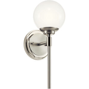 Benno 1 Light 5.25 inch Polished Nickel Wall Sconce Wall Light