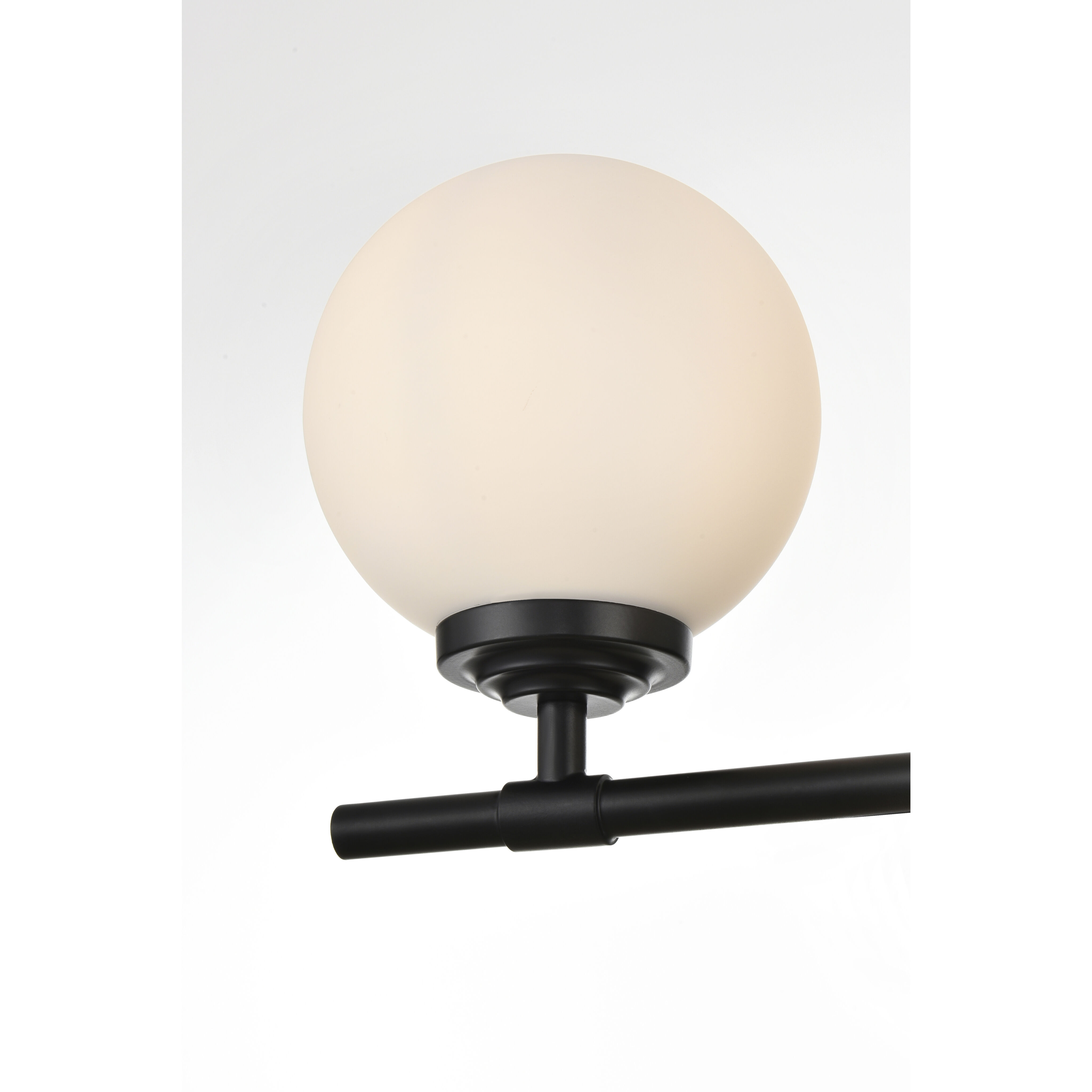 Ansley 4 Light 33 inch Black Bath Sconce Wall Light