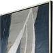Home Run Blue and Beige and Multi and White Canvas