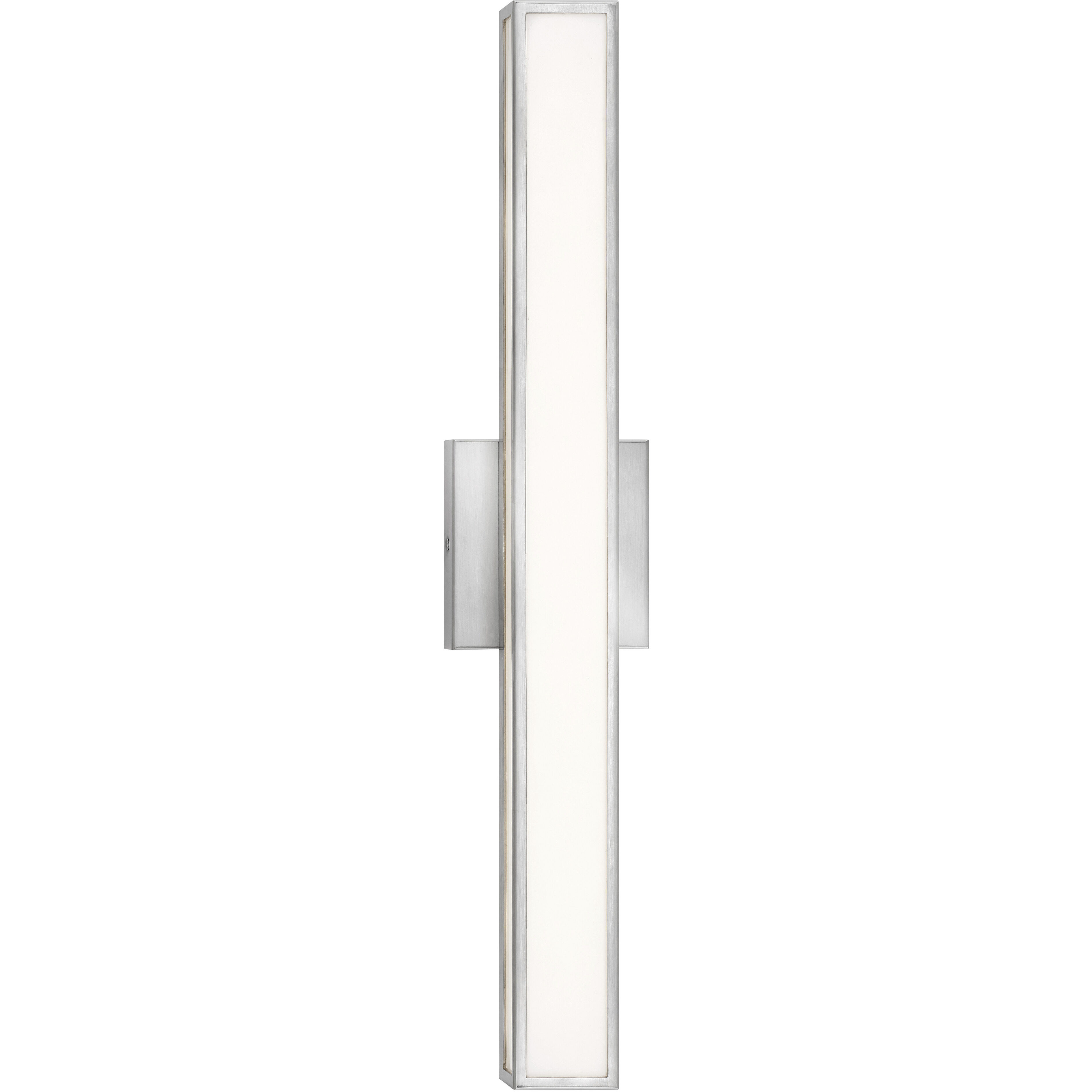 Alto LED 24 inch Brushed Nickel Vanity Light Wall Light, Vertical