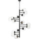 Millikan 15 Light 38.75 inch Coal Black Pendant Ceiling Light